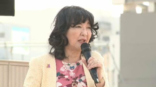 自民党 片山さつき財務大臣 「今まで最先端投資ができなかったかもしれないが、これからは国ががっちりと支える」 愛媛・今治市|TBS NEWS DIG