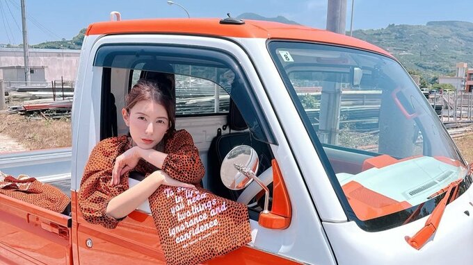 【スザンヌ】「わたしの愛車」軽トラで颯爽とワンショット　経営する旅館は夏に向けてカフェメニュー準備着々「もーうびっくりの美味しさ」|TBS NEWS DIG
