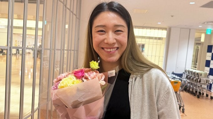 石川真佑「充実したシーズンだった。今はお風呂に浸かりたい」イタリアセリエAから帰国【バレーボール】|TBS NEWS DIG
