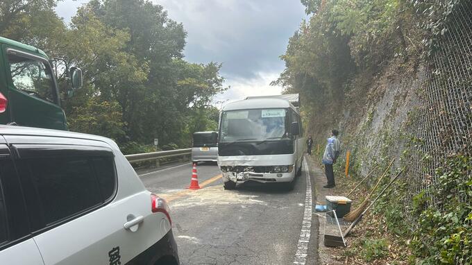 【更新】サッカークラブの中学生乗せたマイクロバス衝突事故　3人搬送　長崎・雲仙市|TBS NEWS DIG