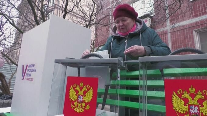 ロシア “併合”ウクライナ東部などで大統領選の期日前投票　支配の既成事実化推し進める構え　ウクライナ側の反発必至