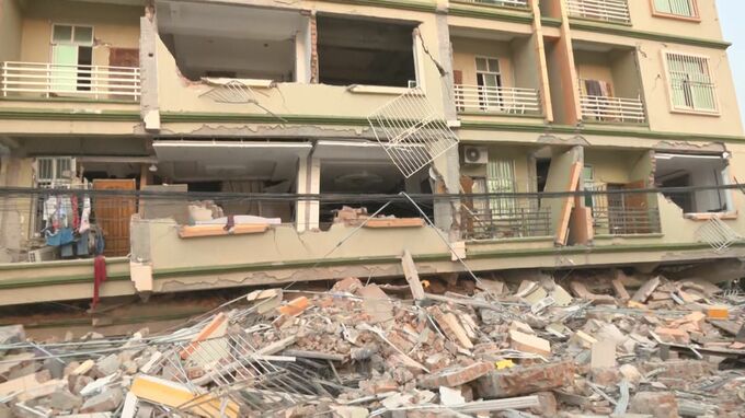 ミャンマー大地震の死者2000人超に　3900人以上が負傷　約270人不明|TBS NEWS DIG