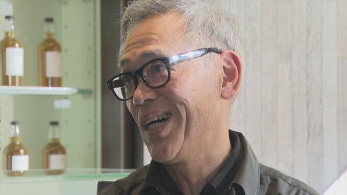 山崎、白州、響　日本を代表するウイスキーを手掛けた名ブレンダー輿石太さん　日々のテイスティング　支えたのはサラダとうどん　山梨　|　山梨のニュース | ＵＴＹテレビ山梨