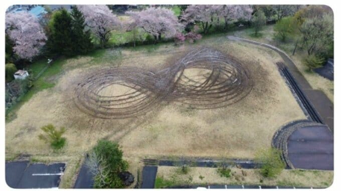 【速報】ドリフト走行のような走り方で公園を荒らす　天童市の会社員の男を逮捕（山形・山辺町）|TBS NEWS DIG