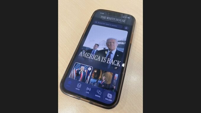 ホワイトハウスが公式アプリをリリース「大統領につながり続けることができる」情報発信を強化　「最も偉大な大統領」と自動入力も