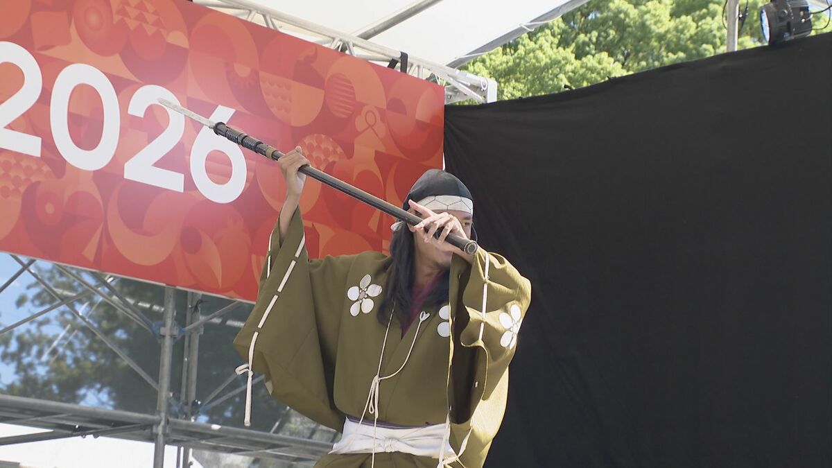 アジア大会関連イベントで文化発信 名古屋おもてなし武将隊の“豊臣秀吉”は不在 名古屋市 きょうは「元々出演予定無かった」
