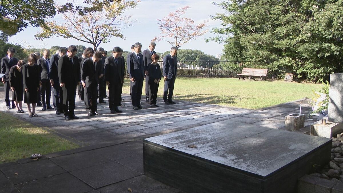 5000人を超える犠牲者…「伊勢湾台風」から66年の慰霊祭 広沢一郎市長「一人の犠牲者も出さないまちを作りたい」名古屋･千種区