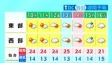 【10日宮城の天気】風は穏やかで晴れる予想　雨は降らない見込み　tbc気象台(9日午後4時現在)|TBS NEWS DIG