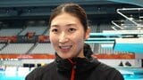 池江璃花子「メダルはしっかり手の届く範囲にある」試合会場で初の公開練習　100mバタフライで56秒台狙う【アジア大会】|TBS NEWS DIG