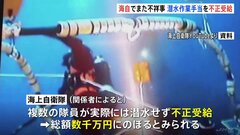 また不祥事 海上自衛隊 “潜水作業”の手当で不正受給が発覚 総額数千万円か| TBS CROSS DIG with Bloomberg