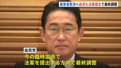 旧統一教会めぐり「財産保全」など被害者救済へ　自民党が議員立法提出で最終調整　岸田総理が国会で方針表明の見通し| TBS CROSS DIG with Bloomberg
