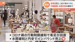 2022年の百貨店売上高4兆9800億円 　前年比13％増　コロナ前の9割まで回復| TBS CROSS DIG with Bloomberg
