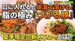 「口に入れると体温で溶ける！」脂の極み『つがる豚』を軸に山菜から野菜まで丁寧に使い切る地元愛あふれる中華店　夏季限定の新メニューとは？【わっち!!シン・アオモリ】鶴田町　|　青森のニュース│ATV NEWS│青森テレビ
