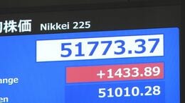 【速報】日経平均株価　年始の取引は670円の値上がりでスタート 5万1000円を回復　一時1400円以上値上がり|TBS NEWS DIG