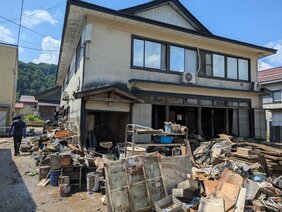 復旧作業続く戸沢村　熱中症警戒アラートでボランティア作業は午前中で終了（山形県）|TBS NEWS DIG