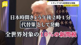 アメリカのトランプ大統領　新たな関税を全世界に発動　日本含め一律10％日本経済への影響は？現場ではすでに戦々恐々【news23】|TBS NEWS DIG