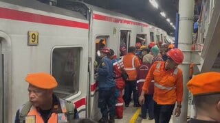 インドネシア首都近郊の駅で列車の衝突事故　乗客15人死亡80人以上負傷| TBS CROSS DIG with Bloomberg