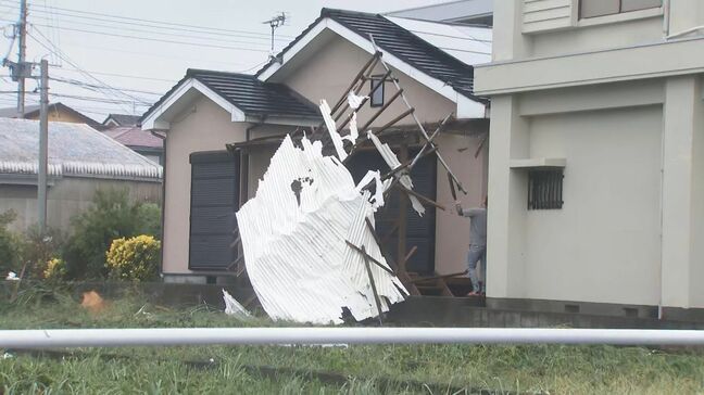 台風10号　鹿児島県で１人行方不明、１８人けが　２４棟一部損壊（午前10時）|TBS NEWS DIG