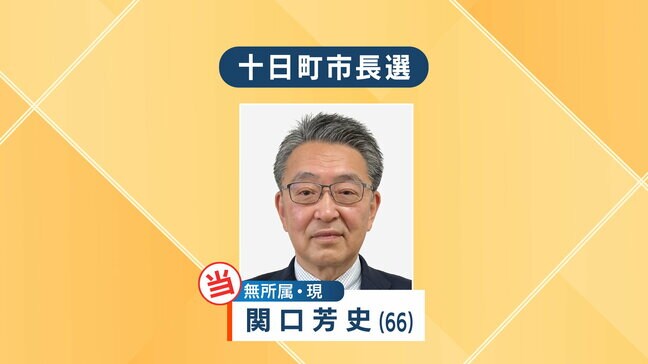 【速報】現職・関口芳史さん(66)が大差で5回目の当選　過去3回 同じ顔ぶれの一騎打ち　新潟県 十日町市長選|TBS NEWS DIG