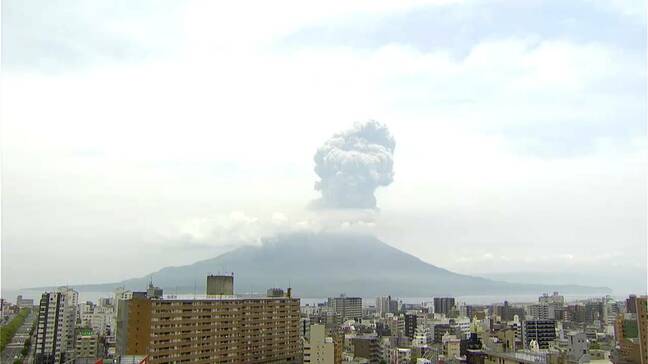 桜島噴火これまで2回　今年の爆発はすでに去年の3倍「山体の膨張継続」　鹿児島|TBS NEWS DIG