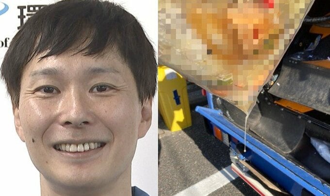 【 ごみ清掃芸人 】生ごみの液体「皆が両手で絞ってくれると3億円使わなくていい税金を節約できるそうです」【マシンガンズ滝沢】|TBS NEWS DIG