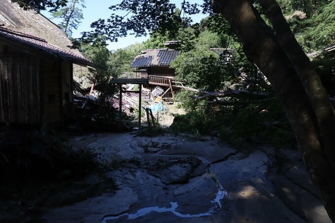国重文「上時国家住宅」豪雨でも甚大被害　平家の直系子孫「復旧した姿が見られないのでは」　|　石川県のニュース｜MRO北陸放送