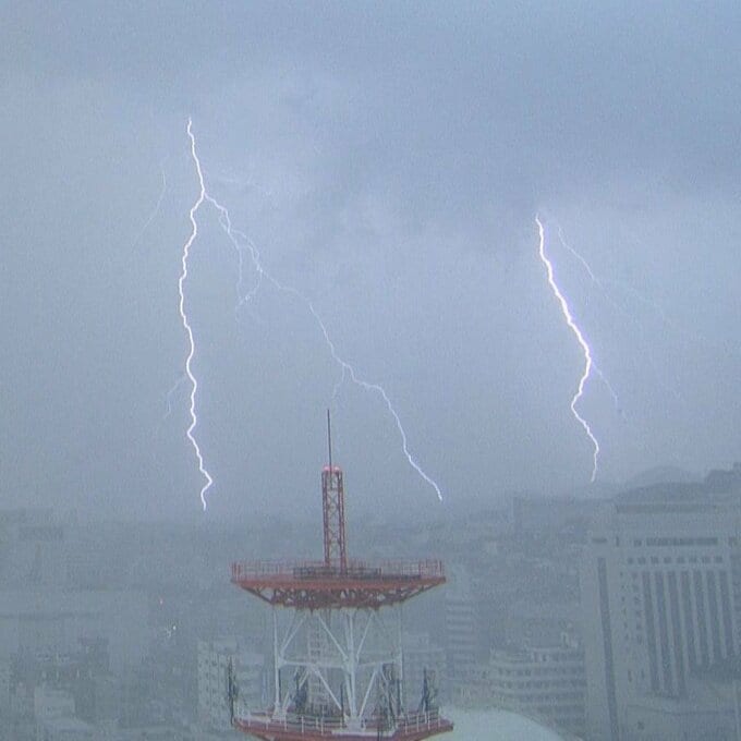 雷や突風に注意　九州北部地方で強い日射と暖湿流の影響　|　長崎のニュース | 天気 | NBC長崎放送