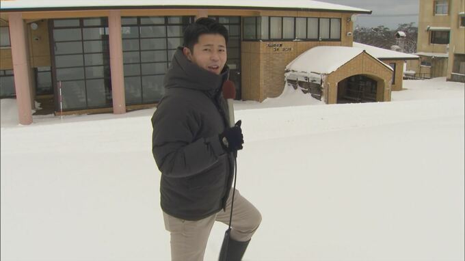 「ちょっと微妙な感じ」雪不足？６０センチの積雪も…なぜ！？エリア限定でスキー場オープン予定　だいせんホワイトリゾート　|　BSSニュース | BSS山陰放送