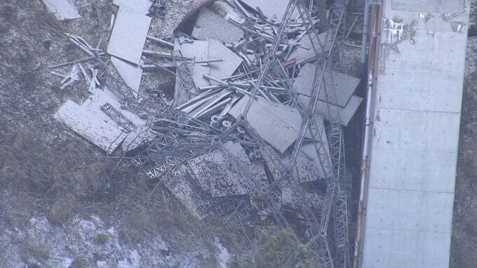 「事故原因究明と再発防止に努める」高速道路の補修工事で足場崩落　5人死傷でNEXCO西日本が会見　工事受注者に手順など確認　警察は業務上過失致死傷の疑い視野に捜査　　|　RCC NEWS | 広島ニュース | RCC中国放送