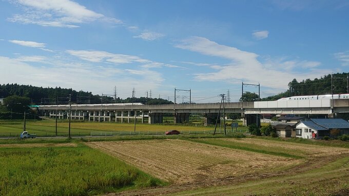 【現場写真】走行中に「こまち」「はやぶさ」分離して停車　東京～新青森間の上下で運転見合わせ　脱線状況など調査|TBS NEWS DIG