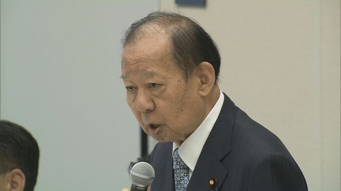 自民・二階元幹事長が日中友好議連会長に就任|TBS NEWS DIG
