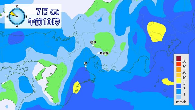 【台風情報】東海地方 台風×前線で月曜日にかけて大雨おそれ 雨の本番は日曜夜から？今後の雨シミュレーション|TBS NEWS DIG
