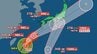 【ダブル台風情報】台風7号は週末にかけて日本列島に接近、天気大荒れに　九州・四国・近畿・東海・関東を横断か　最大雨量300ミリ…土砂災害に厳重に警戒　台風8号は熱帯低気圧へ【雨風シミュレーション】　|　大分のニュース｜OBS NEWS｜大分放送