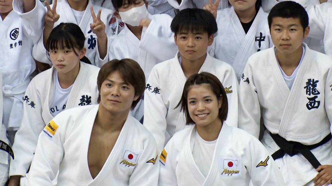 阿部一二三&詩 冠イベント「ABE CUP」開催 子どもたちにパリ五輪金メダル宣言【柔道】 TBS NEWS DIG フォトギャラリー