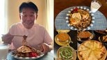 【 花田虎上 】 「やっと元気になりました!」食欲全開 朝食の “デカ盛り焼きそば完食” から夜のインドカレーまで “スパイシーな1日の食事” を公開|TBS NEWS DIG