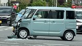 軽乗用車3台が関係する事故 1台が横転 現場は片側2車線の県道 |TBS NEWS DIG