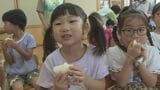 園児も「あまーい!」サンシャインいわき梨祭り 子どもたちにナシ贈る 福島・いわき市|TBS NEWS DIG