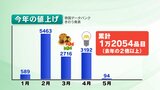 【解説】今年の値上げ、4月までに1万品目超の見込み 去年比2倍のペース 内容量減らす「実質値上げ」傾向も|TBS NEWS DIG