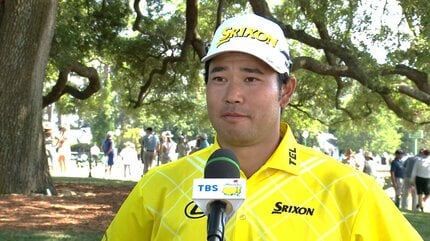 松山英樹「最高なスタートは切れたんですけど（笑）」7バーディ4ボギー