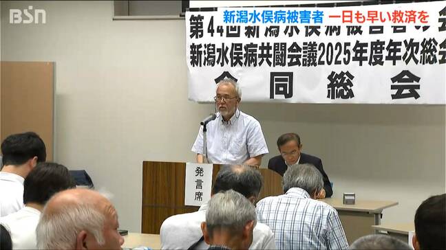 「生きているうちに解決を」新潟水俣病被害者団体などが合同総会で訴え　音楽で水俣病伝える取り組みも|TBS NEWS DIG
