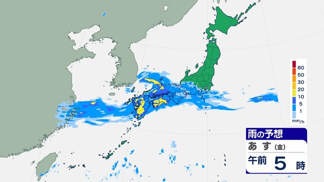 29日にかけ雷伴う激しい雨【雨の動きシミュレーション】梅雨前線は東日本へ進み前線上の低気圧が日本海に 富山|TBS NEWS DIG
