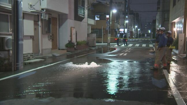 けが人少なくとも37人に　きょう（23日）未明　関東の広い範囲で震度5弱　東京・江東区では水道管から水噴き出し周辺の道路が冠水|TBS NEWS DIG