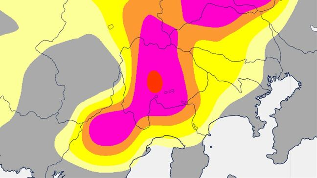落雷や局地的な激しい雨に注意 18日昼過ぎ~夜遅くにかけ 大気が非常に不安定 山梨【発雷確率と雨のシミュレーション】|TBS NEWS DIG