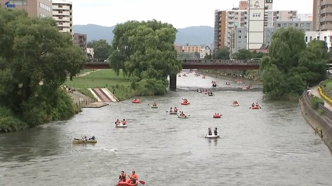 夏の風物詩「盛岡・北上川ゴムボート川下り大会」開催日決定 今年は7月6日 岩手|TBS NEWS DIG