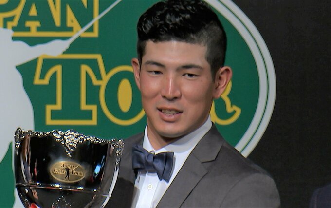 中島啓太がMVP、賞金ランキング賞、新人賞など6冠！「子ども達の憧れの選手になりたい」来季米ツアー挑戦へ【JGTO表彰式】|TBS NEWS DIG