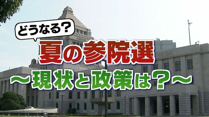 夏の参院選　立候補予定者は5人　各陣営の現状と訴える政策　山梨　|　山梨のニュース | ＵＴＹテレビ山梨