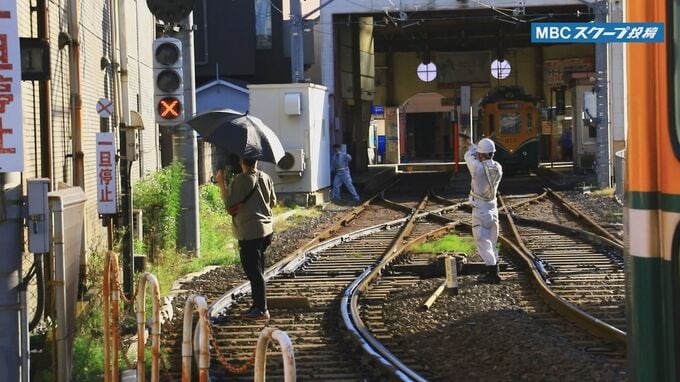 鹿児島市電で信号トラブル　職員が手動でポイント切り替え車両が駅内に入れず　|　鹿児島のニュース｜MBC NEWS｜南日本放送