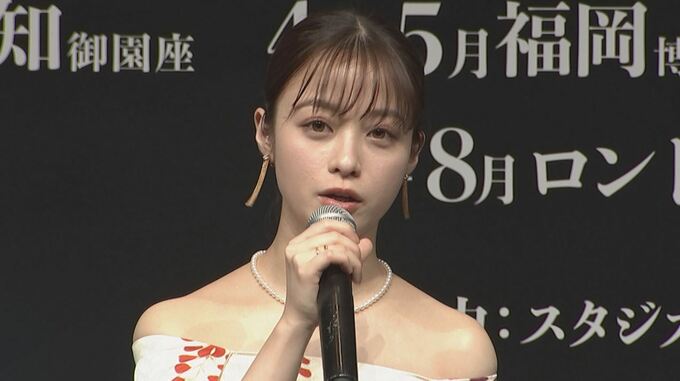 【橋本環奈】「千と千尋の神隠し」ロンドン公演に復帰「私にとっては本日初日になります！」初日を欠席|TBS NEWS DIG