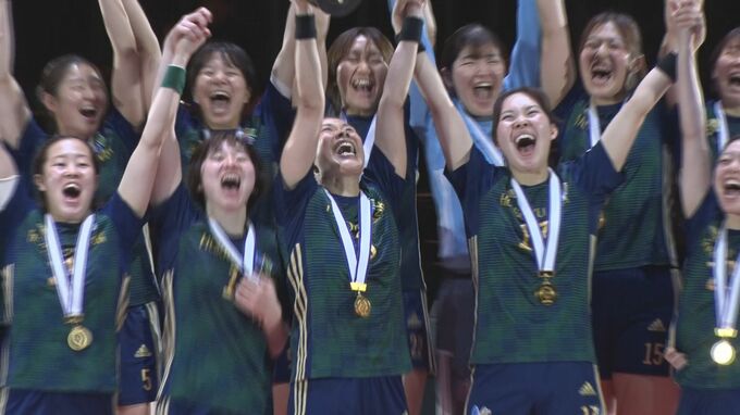 北國銀行ハンド 日本リーグ前人未到の10連覇を達成　|　石川県のニュース｜MRO北陸放送