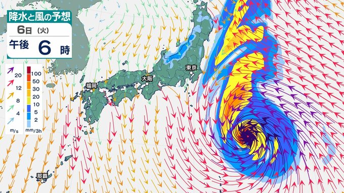 【大しけ・大荒れのおそれ】週間天気予報（2日～8日）「台風27号(チョーイワン)」の影響は？【気象庁1日発表】10月6日（火）にかけての雨風シミュレーション|TBS NEWS DIG
